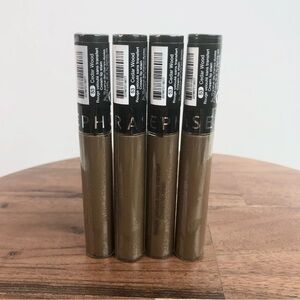 Sephora Collection Cream Lip Stain Liquid Lipstick 53 Cedar Wood Sealed Lot Of 4